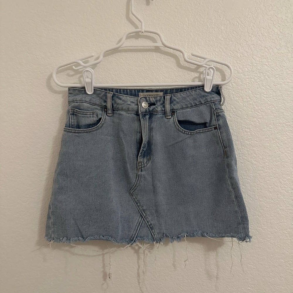 PacSun denim mini skirt